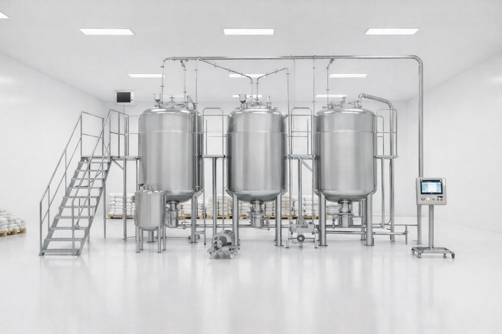 Liquid Oral Syrup Manufacturing Plant